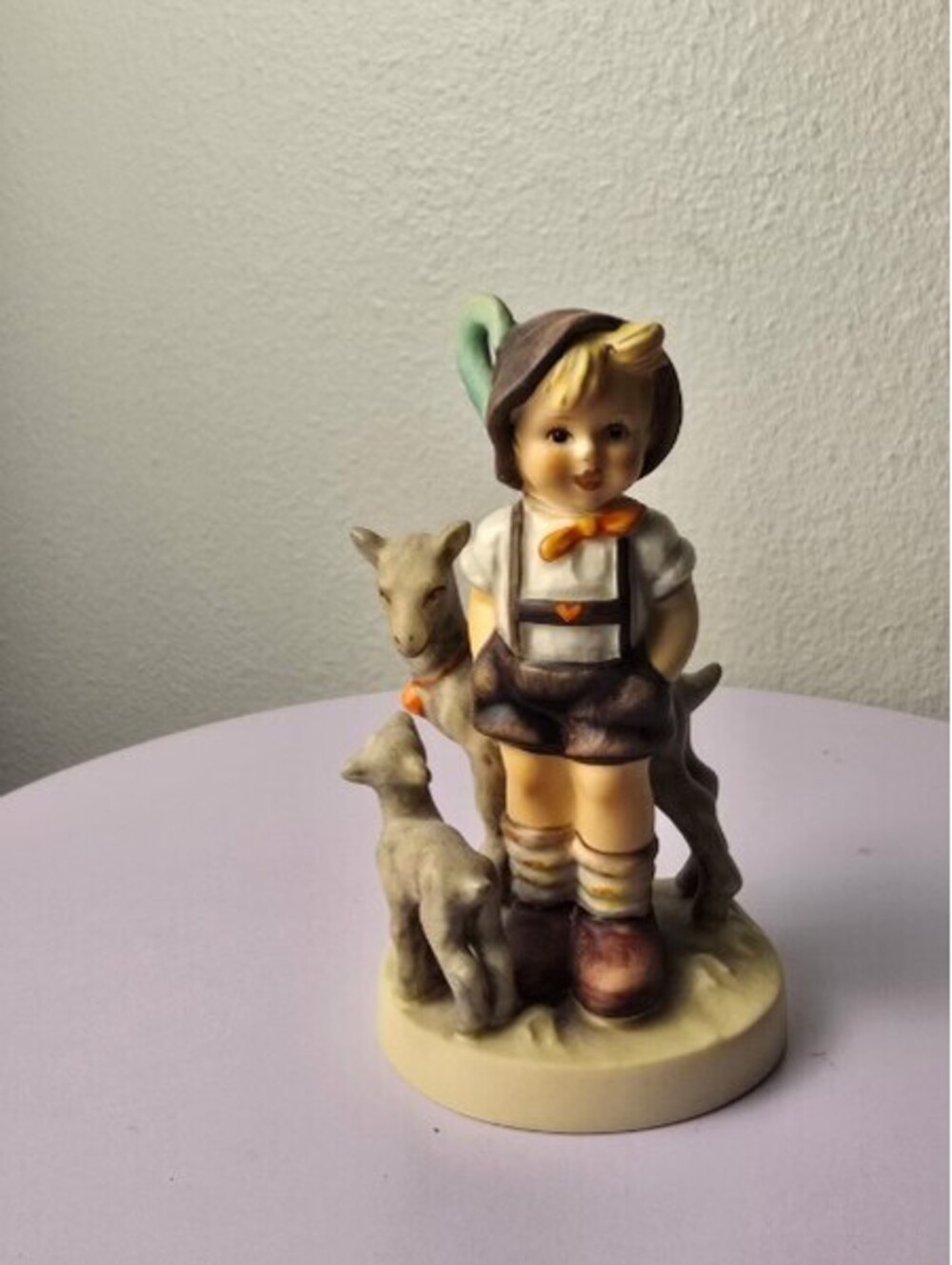 RARE Hummel Figurine Little Goat Herder Boy with Goats TMK-1